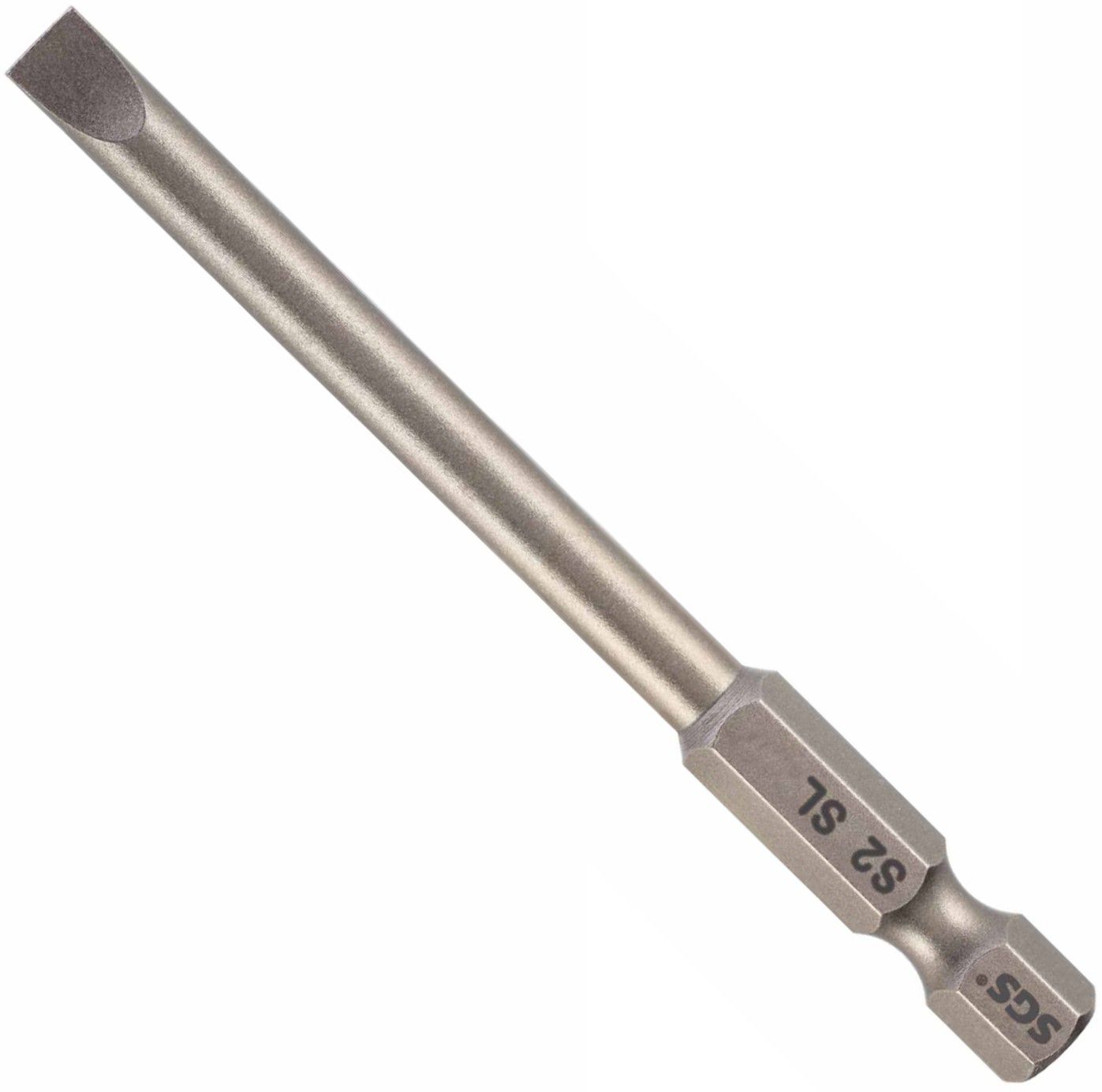 Бита шлицевая SL2,5х0,4 длина 50 мм SGS 6350-SL2.5, сталь S2 - фото